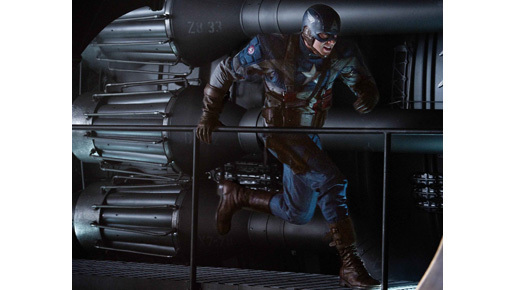 速さも跳躍も世界陸上超え？　『キャプテン・アメリカ』迫力の“超人”映像公開！