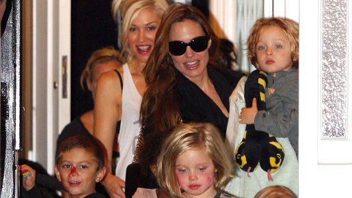 アンジェリーナ・ジョリー、子連れでセレブママ友、グウェン・ステファニー宅を訪問