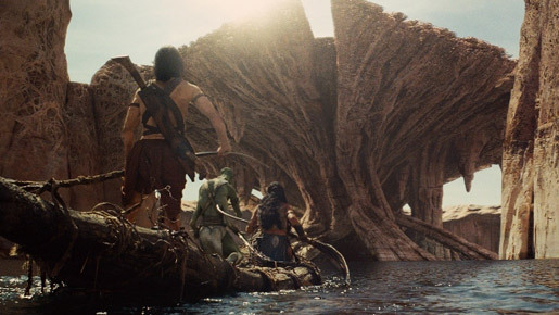 未知なる惑星“バルスーム”の姿が明らかに　『ジョン・カーター』最新映像が解禁！