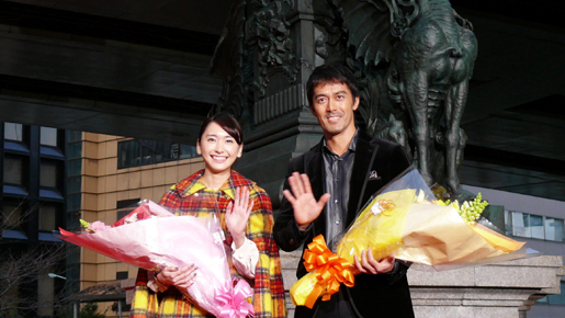 阿部寛、東京・日本橋に凱旋！「第二の故郷」だと感謝しきり