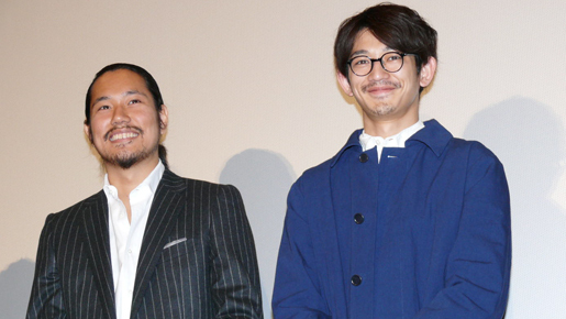 松ケン＆瑛太が再共演の誓い 森田監督の遺作『僕達急行』が発進