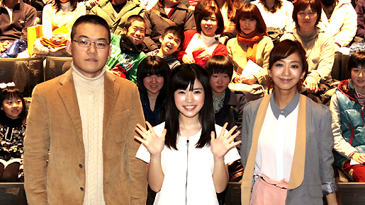 優香＆美山加恋、『ももへの手紙』を引っさげ被災地にエール！