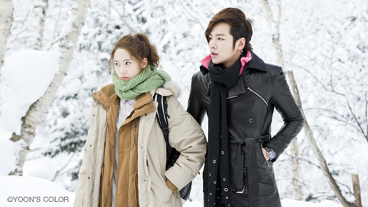 グンソク×少女時代・ユナ、極寒の北海道で撮影！「冬ソナ」チーム新作ドラマ進行中