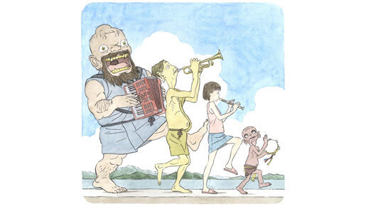 笑顔こぼれる『ももへの手紙』サウンドトラック　沖浦監督書き下ろしジャケット公開