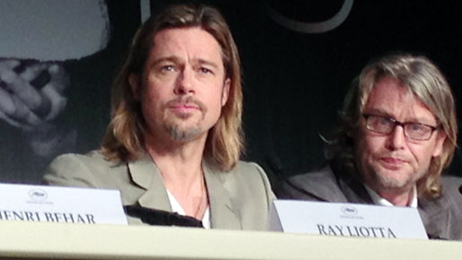 【カンヌレポート】ブラピ、主演作会見でアンジーとの順調ぶりアピール