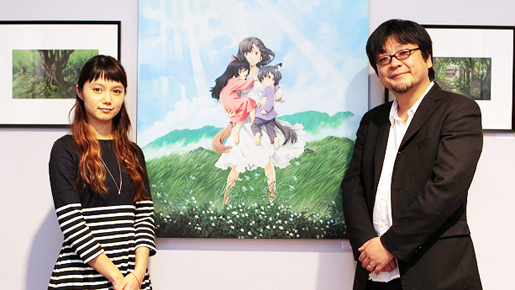 宮崎あおい、芸術の都・パリで細田監督と『おおかみこどもの雨と雪』をPR