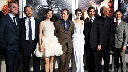 『ダークナイト』ワールドプレミア開催！　キャスト勢揃いで“ゴッサム”完全封鎖