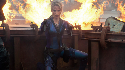 『バイオハザードV』新写真公開！　ドレスからボディスーツ…スーパーモデルの本気