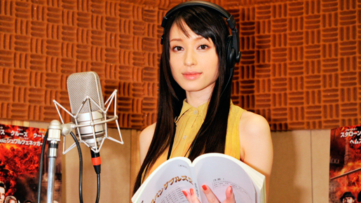 栗山千明が映画『エクスペンダブルズ2』で実写アフレコに初挑戦！