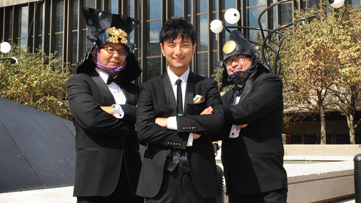 上地雄輔ら『のぼうの城』の侍たちが出陣　モントリオール世界映画祭で大歓声！