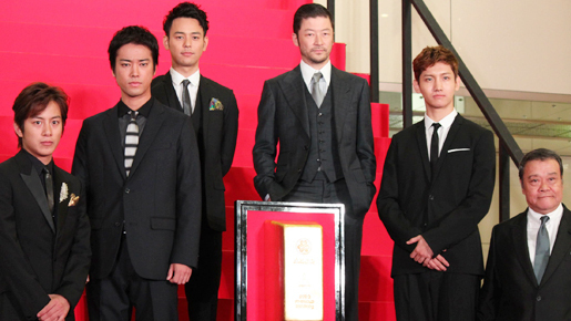 西田敏行「完璧な顔だね」、映画初出演の東方神起・チャンミンにホレボレ!?