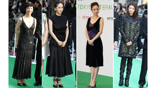 【シネマモード】ブラックモード全開！　第25回TIFFグリーンカーペット