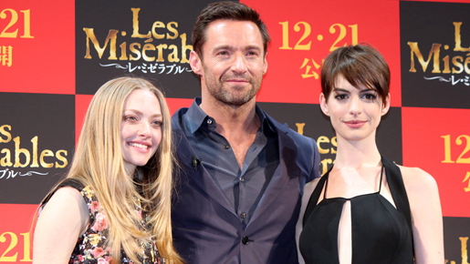 【最速Photo】『レ・ミゼラブル』ヒュー・ジャックマン、アン・ハサウェイらが来日！