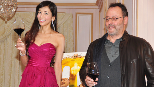 川島なお美、三ツ星シェフ役のジャン・レノを前に「私も夫にとって三ツ星」とノロケ