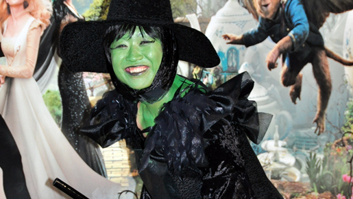 【Photoレポート】「南海キャンディーズ」しずちゃん、顔面真緑の魔女に変身…