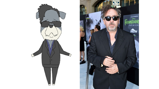 ティム・バートン監督、日本のアニメ声優デビュー！「紙兎ロペ」に“ティム犬”登場