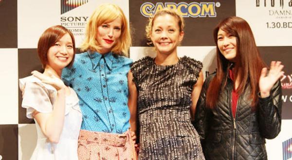 “ジル・バレンタイン”演じるシエンナ・ギロリー来日、『バイオ』ファン1,000人と対面