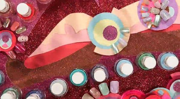 「TOPSHOP MAKE UP」ネイルラインのポップでキュートなアニメーションムービが到着