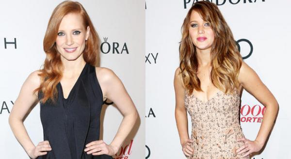 ジェシカ・チャステイン、オスカーをめぐるJ・ローレンスとの確執のうわさを一蹴