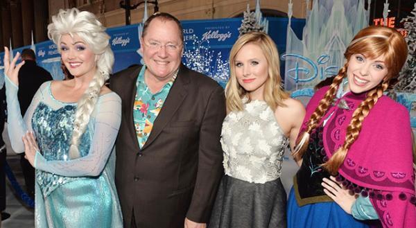 ディズニーが描く“現代風プリンセス”をジョン・ラセターが語る…『アナと雪の女王』