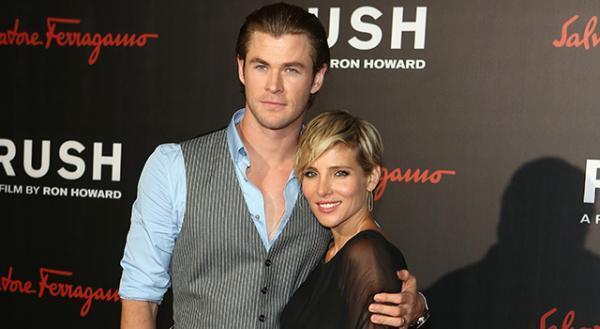 クリス・ヘムズワース、『マイティ・ソー』新作のキス・シーンは実は妻だった