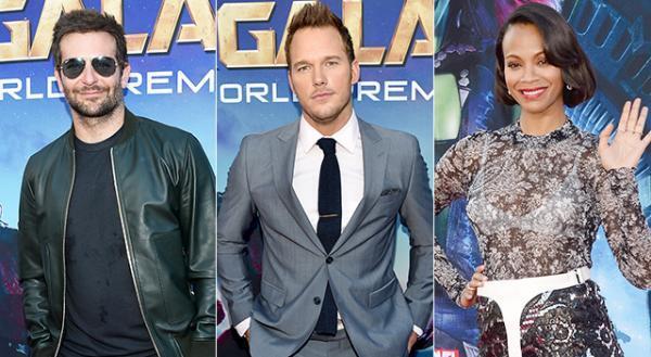 クリス・プラット＆ブラッドリー・クーパーら『ガーディアンズ・オブ・ギャラクシー』プレミアに集結