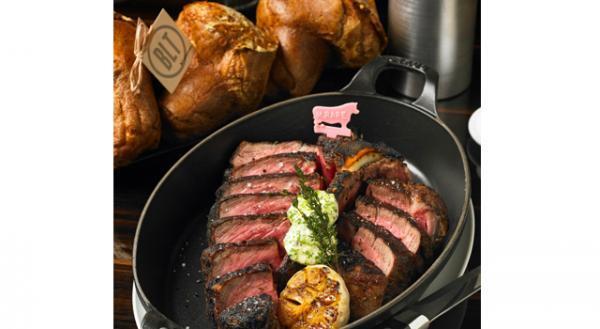 豪快！ シズル感あふれるNYスタイルのステーキハウス「BLT STEAK東京」が日本初上陸
