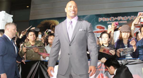 “ロック様”ことドウェイン・ジョンソン『ヘラクレス』引っさげ六本木に降臨！