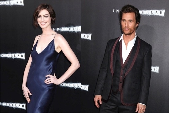 マシュー・マコノヒー＆アン・ハサウェイ『インターステラー』プレミアに大興奮！