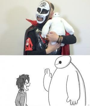 鉄拳の感涙パラパラ漫画が『ベイマックス』とコラボ！異例のディズニー公認PVに