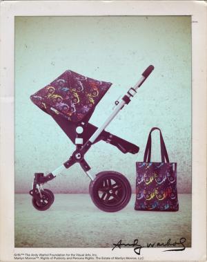 バガブー×アンディ・ウォーホル第4弾！ ベビーカーとトートのセットでトータルコーディネート
