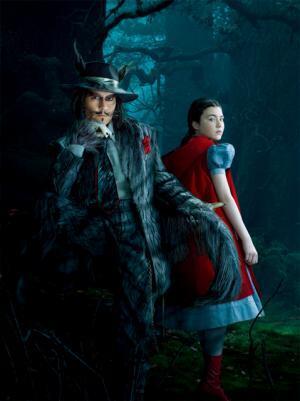 ジョニー・デップ、ディズニー最新作で初の“動物役”!?「赤ずきん」オオカミ姿解禁