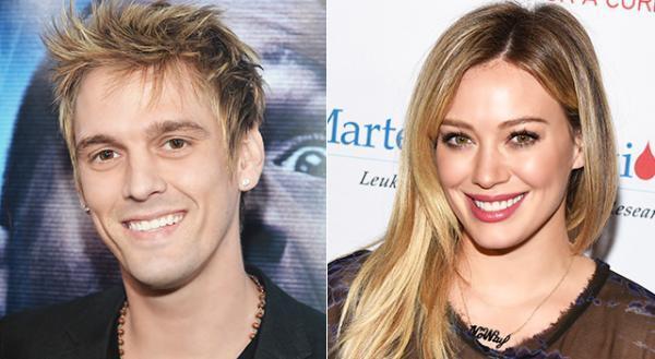 アーロン・カーター、“元カノ”ヒラリー・ダフに未練タラタラ