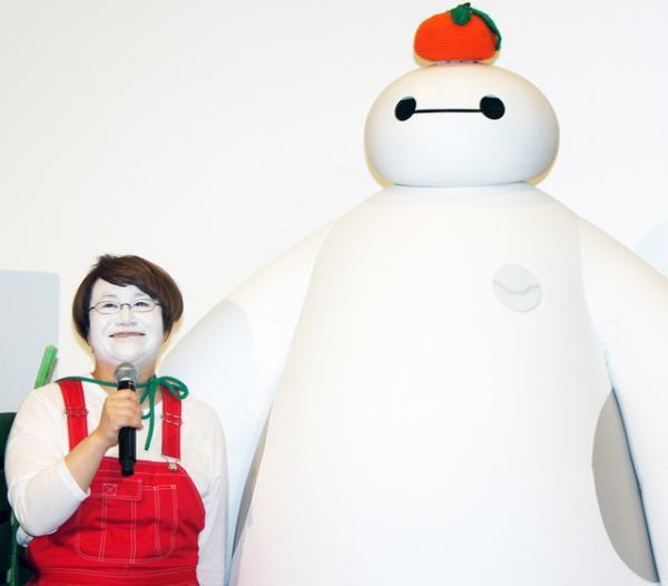 ハリセンボン春菜、白塗りメイクで登場「ベイマックスじゃねえよ！」