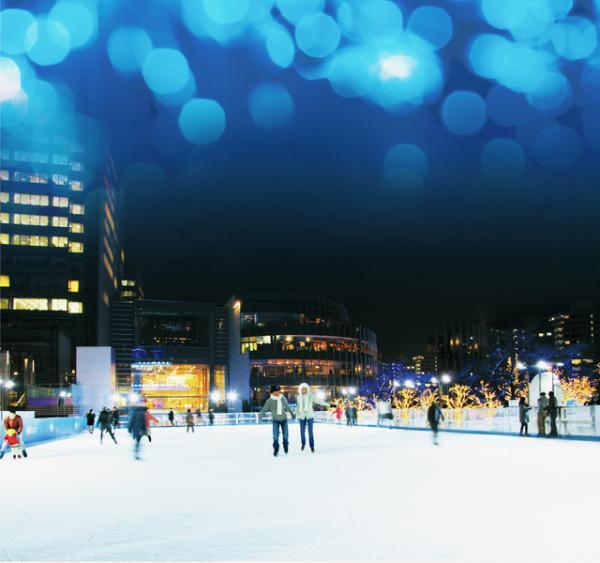 東京ミッドタウンに都内最大級のスケートリンクが登場！ 初売りは2日からスタート