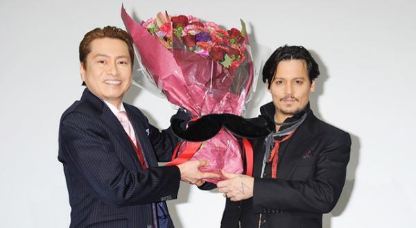 ジョニデ＆吹き替え声優・平田広明、20年越しの初対面！