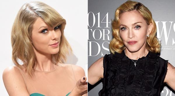 テイラー・スウィフト、マドンナからの絶賛に大興奮