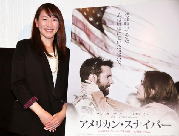 元プロテニス選手の杉山愛、女性＆アスリートの視点で『アメリカン・スナイパー』の感動を熱弁！