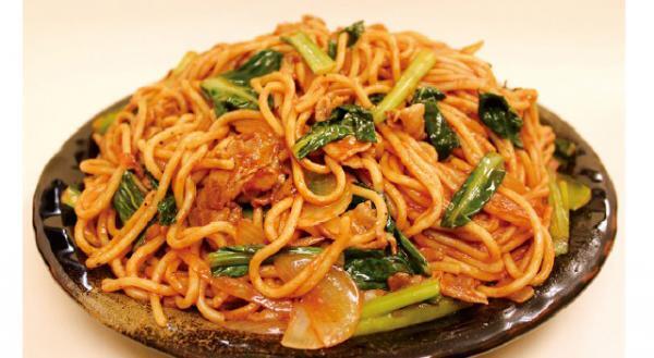 1,000gのメガ盛りがインパクト大！  焼スパゲティ「ロメスパバルボア」新店オープン