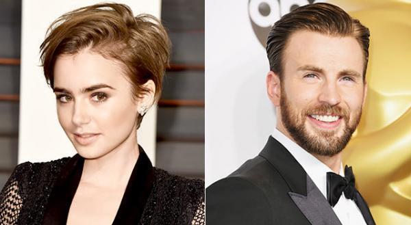 新星リリー・コリンズ、新恋人はクリス・エヴァンス