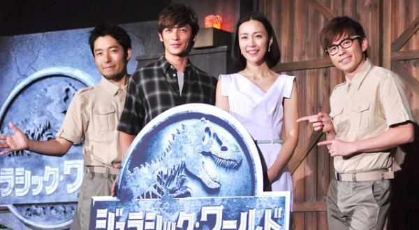 第1作公開時10代の玉木宏＆木村佳乃『ジュラシック・ワールド』参戦に興奮！