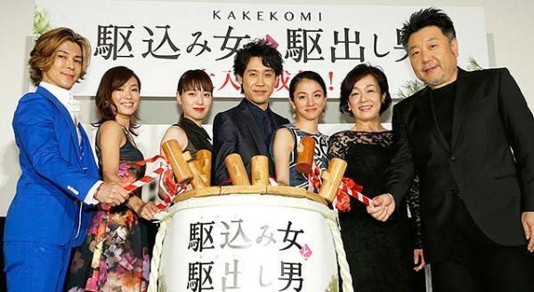 満島ひかり、“イケメン風”大泉洋に驚き！　『駆込み女と駆出し男』初日はやっぱり雨