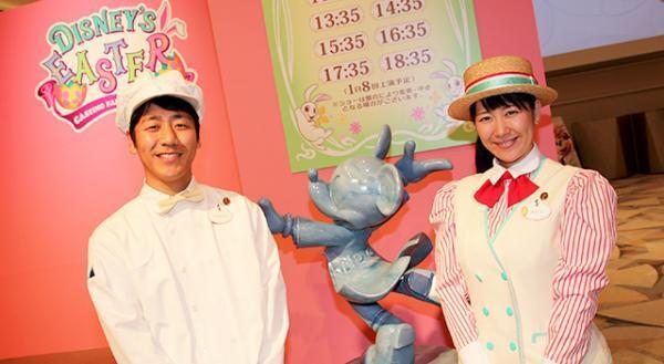 【ディズニー】現役キャストが“ランウェイ”登場！ イースター感満点の春の大規模面接会