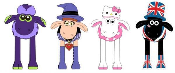 “エヴァ”“キティ”モデルの「ひつじのショーン」が登場！チャリティイベント開催