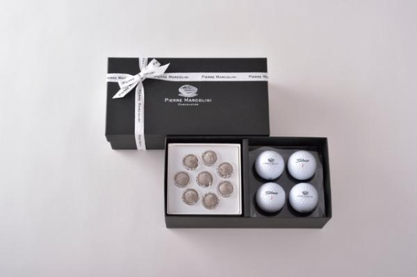 ロゴ入りゴルフボール付き！ マルコリーニの父の日限定ギフトが100セット限定発売
