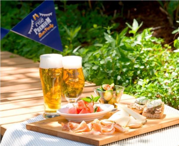 二子玉川ライズの夏季限定ビアテラスは、本格スペイン料理店で一歩リード!?