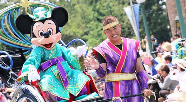 【ディズニー】ミッキー＆ミニーが人力車に乗って登場！ 2週間限定の七夕イベント開幕