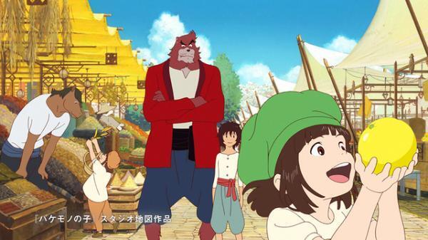 『バケモノの子』の世界にグリーンダカラちゃんが差し入れ！　新TVCM公開