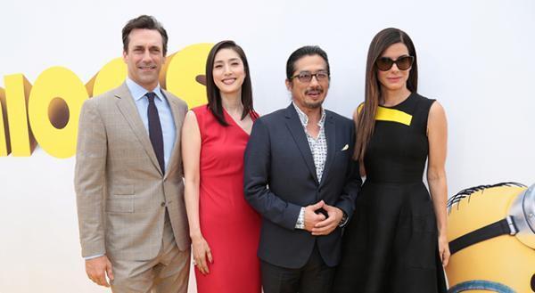 真田広之の参加も明らかに！ 日米キャストが豪華共演『ミニオンズ』L.Aプレミア