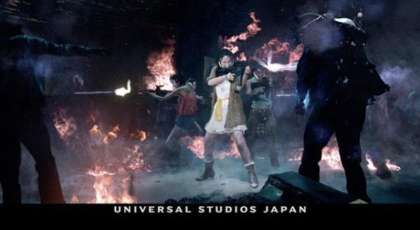【USJ】広瀬アリスがマシンガンをブッ放す！ 「バイオハザード・ザ・リアル3」CM放映開始